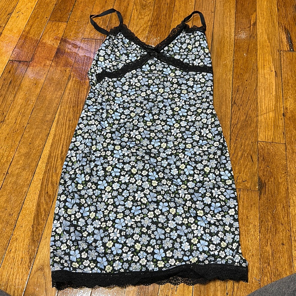 Floral body con dress